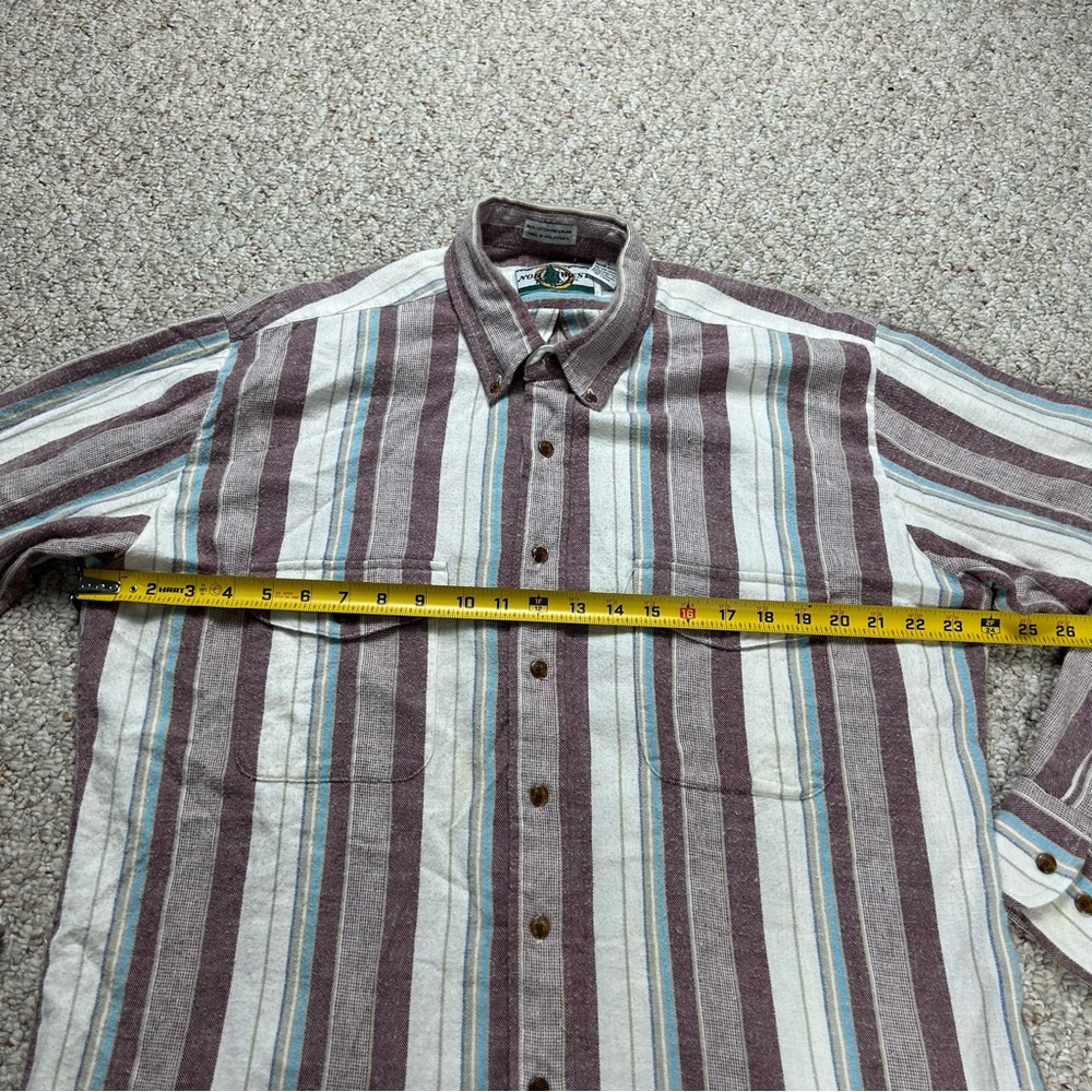 Northwest Territory Vintage Cotton Preshrunk Button Down Long Sleeve Mens Large - Picture 8 of 10